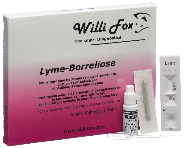 Image of Willi Fox Lyme-Borreliose Schnelltest (1 Stk)