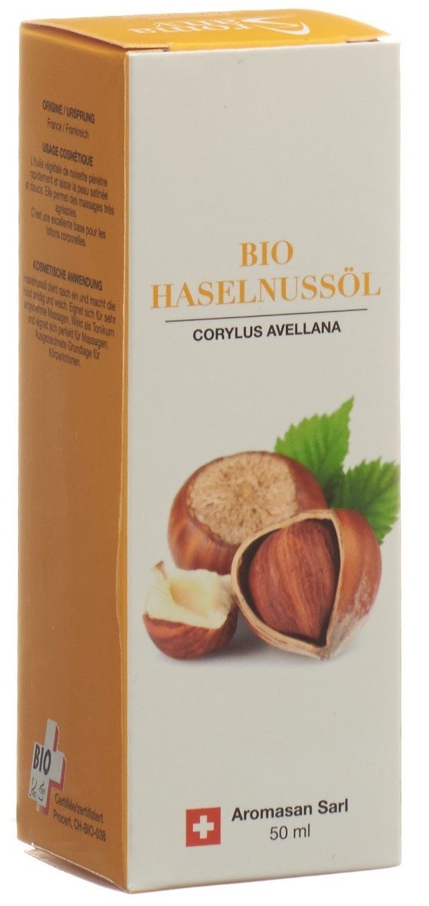 Image of AromaSan Bio Haselnussöl (50ml)