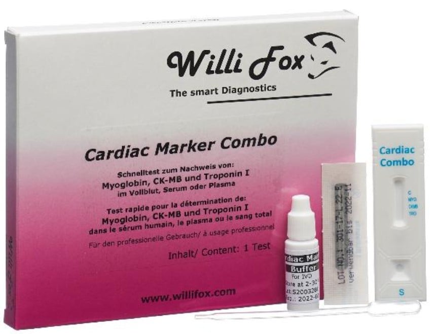 Image of Willi Fox Cardiac Marker Combotest (1 Stk)