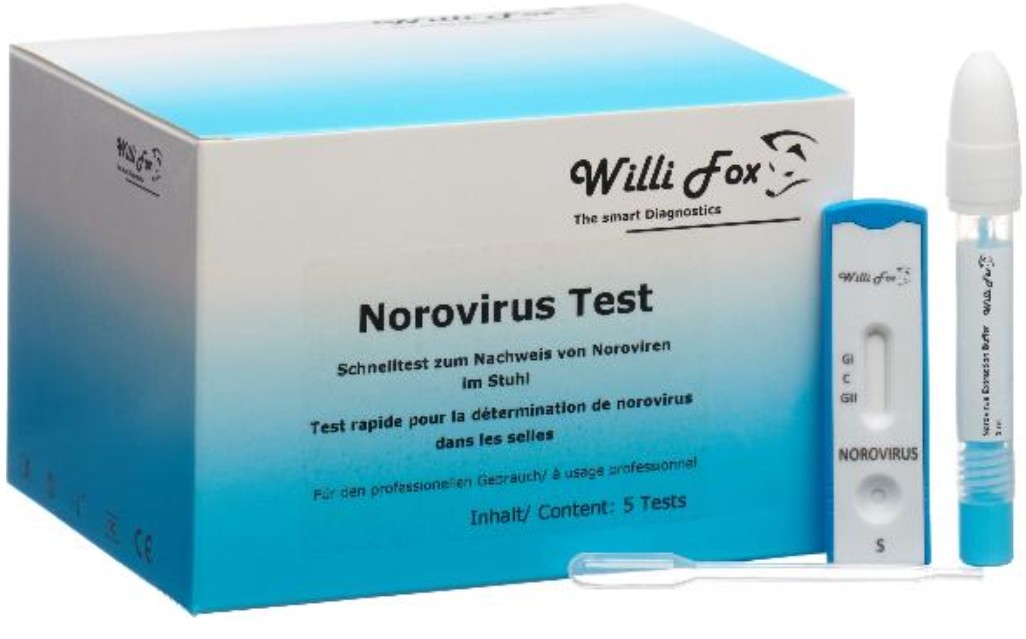 Image of Willi Fox Norovirus Stuhl Test (5 Stk)