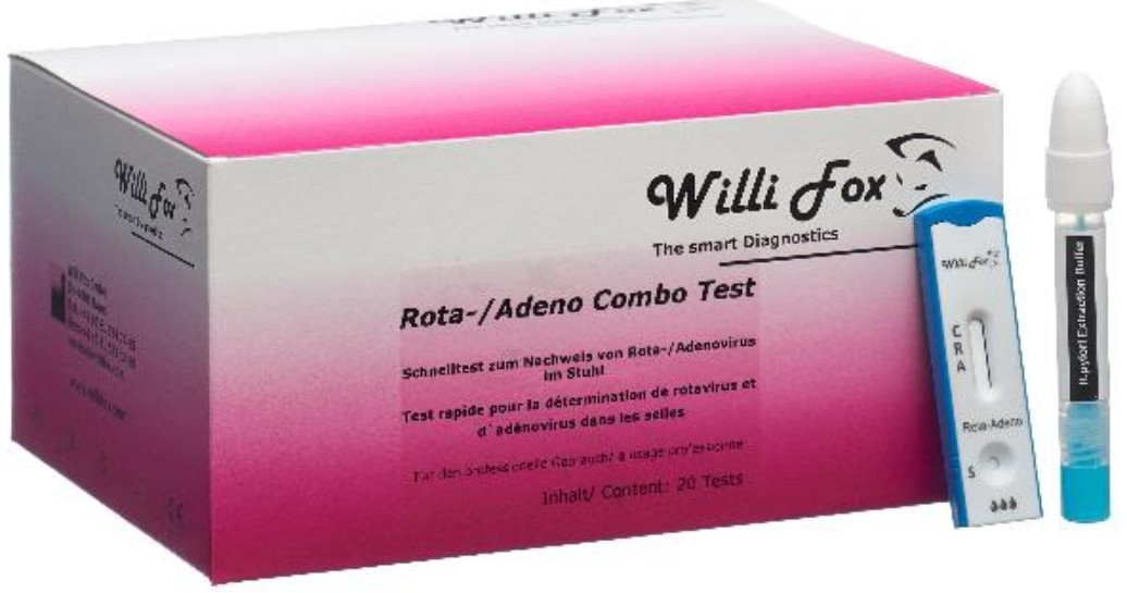 Image of Willi Fox Rota-/Adeno Combo Test (20 Stk)