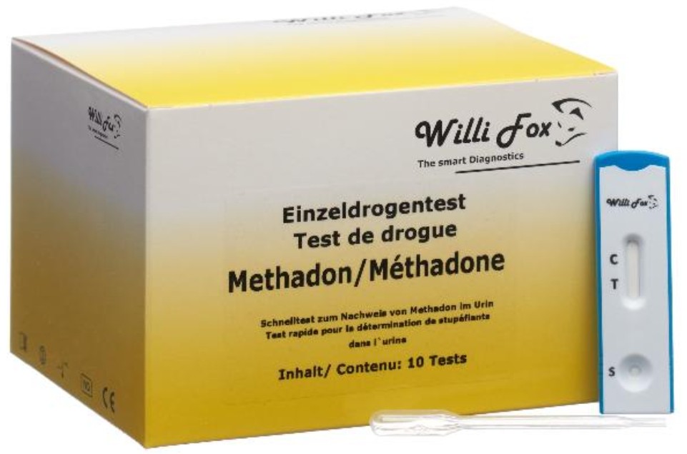 Image of Willi Fox Drogentest Methadon Urin (10 Stk)