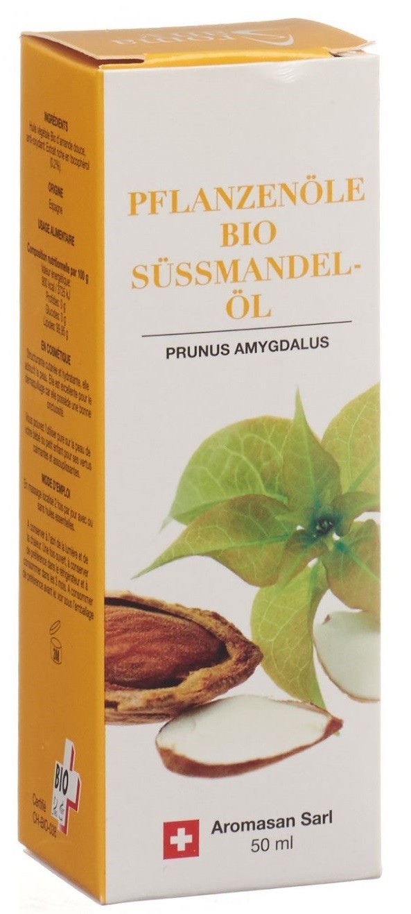 Image of AromaSan Bio Süssmandelöl (50ml)