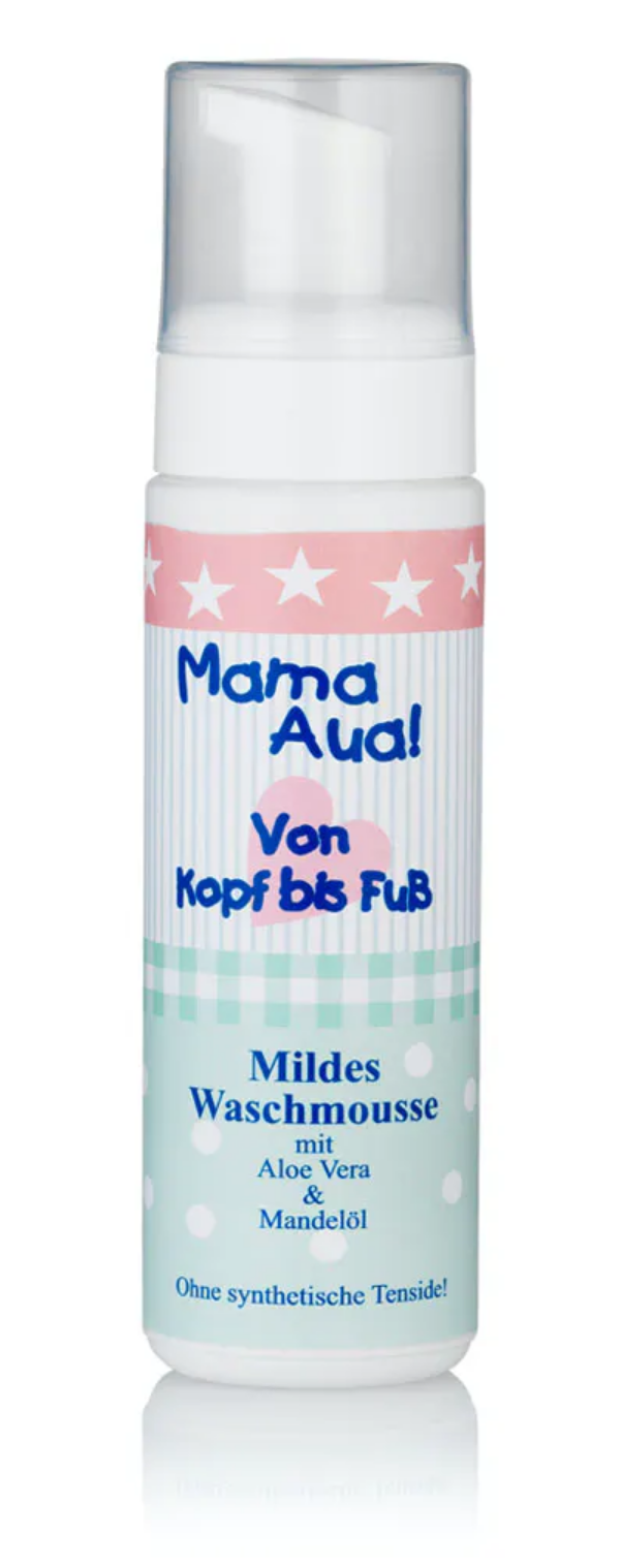 Image of Mama Aua! Von Kopf Bis Fuss Milder Waschschaum (200ml)