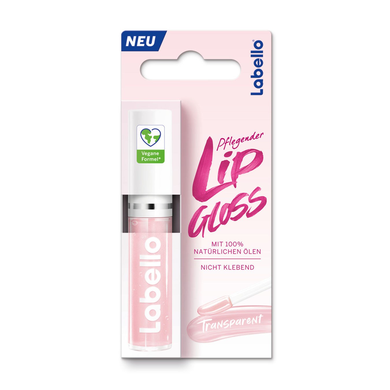 Image of Labello Caring Lip Gloss Transparent (5.5ml)