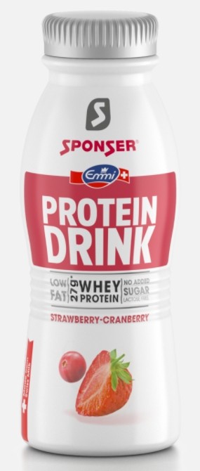 Image of SPONSER Protein Drink Strawberry-Cranberry (330ml)