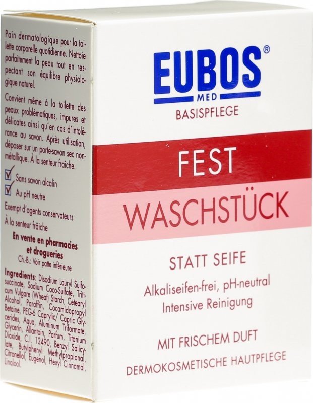Image of EUBOS FEST WASCHSTÜCK (125g)