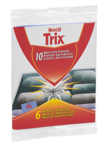 Image of Neocid Trix Motten-Papier (10 Stk)