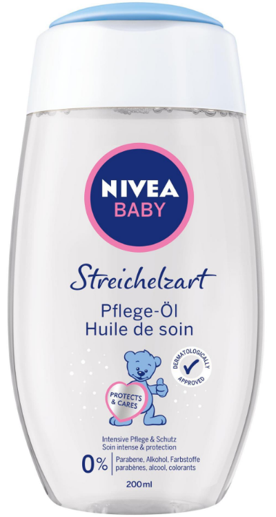Image of Nivea Baby Streichelzart Pflege-Öl (200ml)