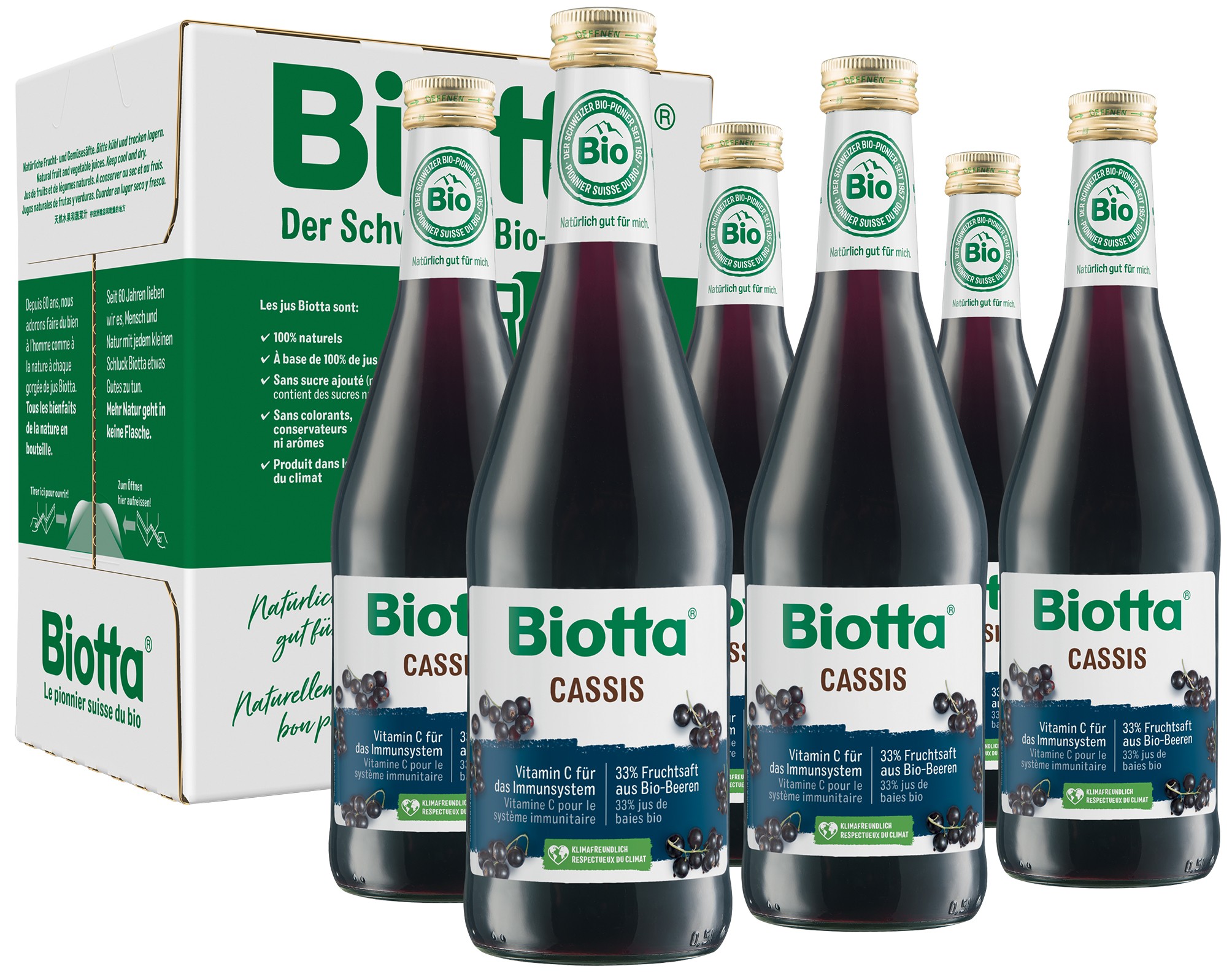 Image of Biotta Bio Cassis (6x5dl)