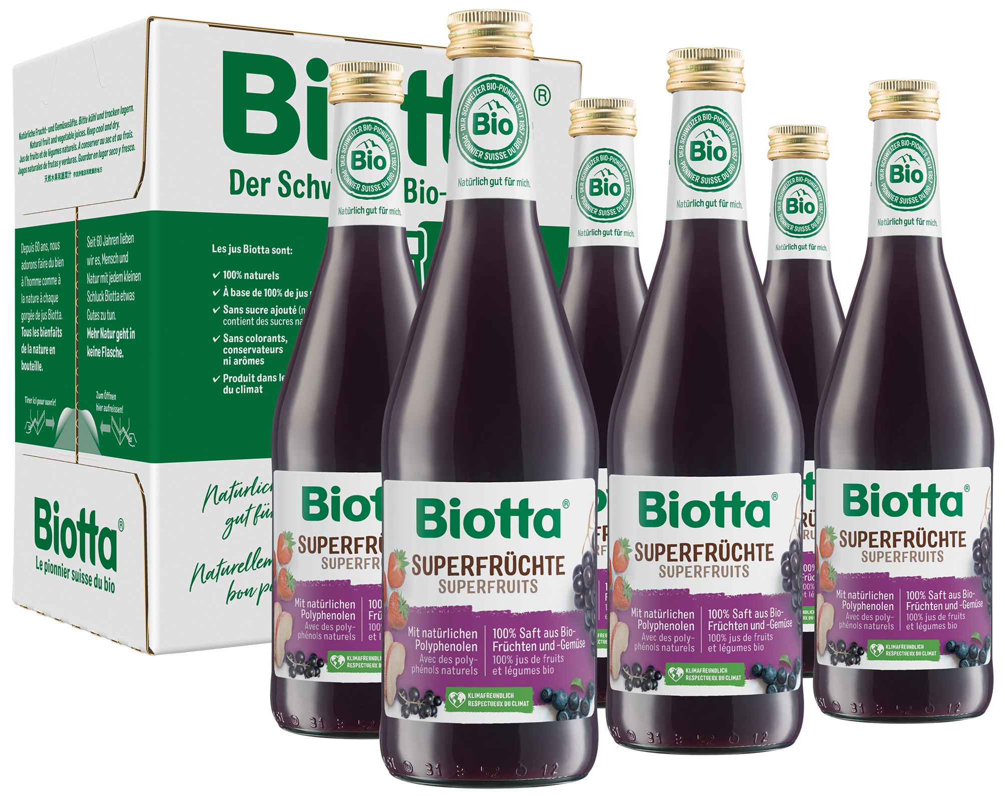 Image of Biotta Bio Superfrüchte (6x5dl)