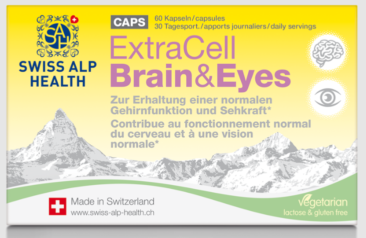 Image of Swiss Alp Health Extra Cell Brain & Eyes Kapsel (60 Stk)