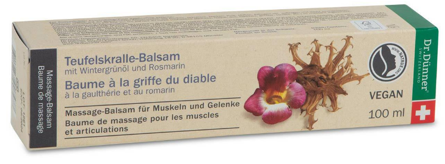 Image of Dr. Dünner Teufelskralle Muskeln Gelenke Balsam (100ml)