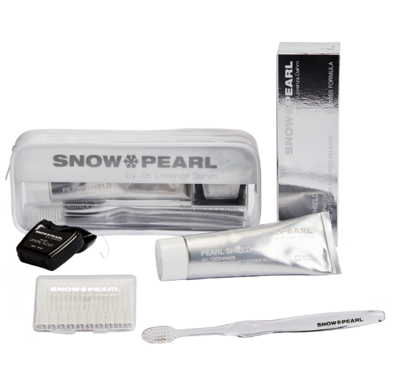 Image of Snow Pearl Travel Kit Pearl Shield weiss