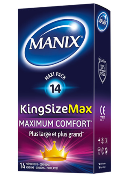 Image of Manix King Size Max Präservative (14 Stk)