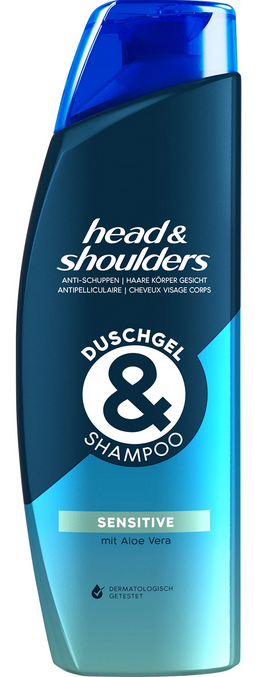 Image of head&shoulders SENSITIVE Duschgel & Shampoo (225ml)