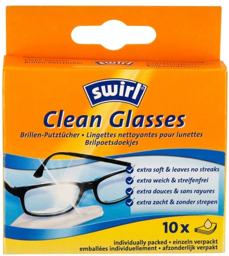 Image of Swirl Clean Glasses Brillen-Putztücher (10 Stk)