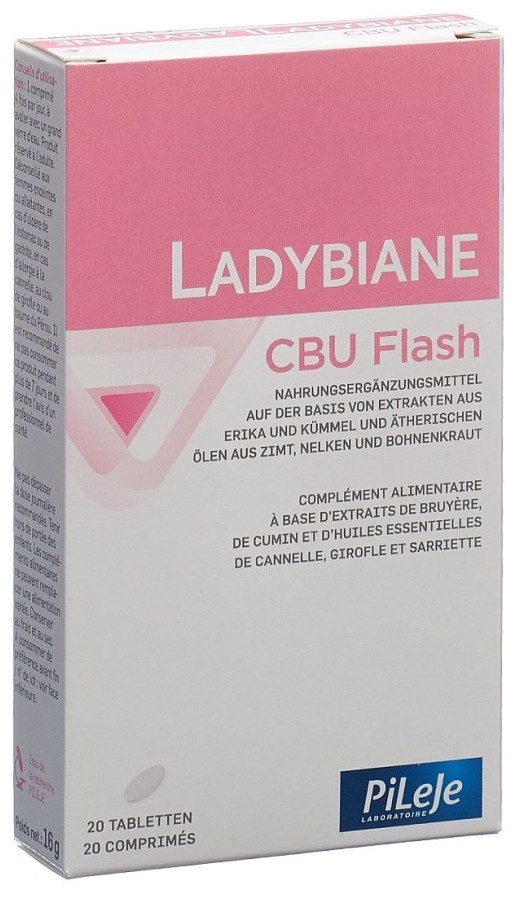 Image of LADYBIANE CBU Flash Nahrungsergänzungsmittel Tabletten (20 Stk)