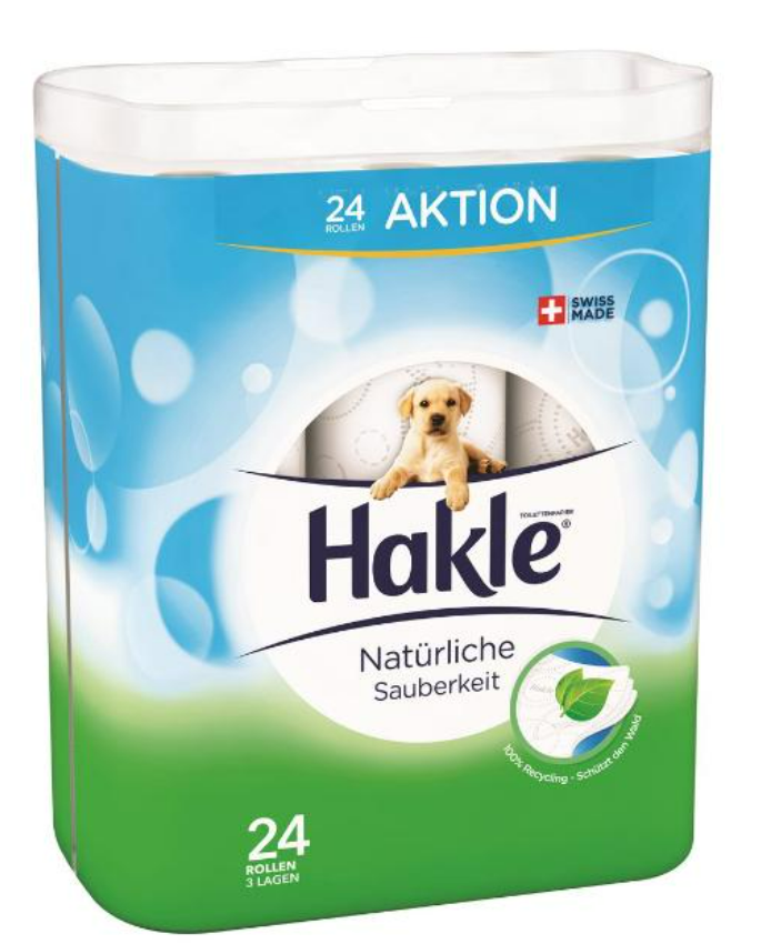 Image of Hakle Natürliche Sauberkeit FSC (24 Stk)