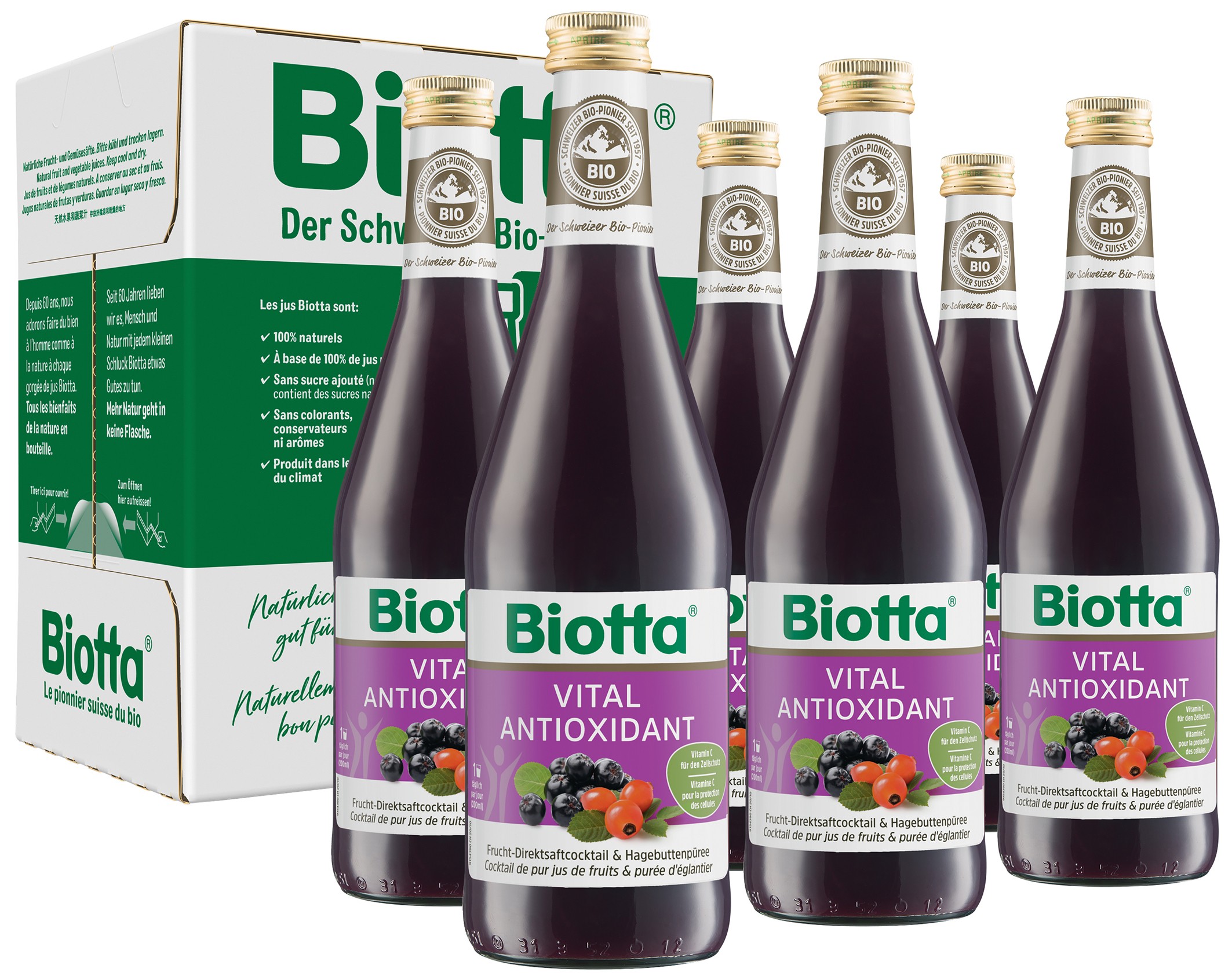 Image of Biotta Bio Vital Antioxidant (6x5dl)