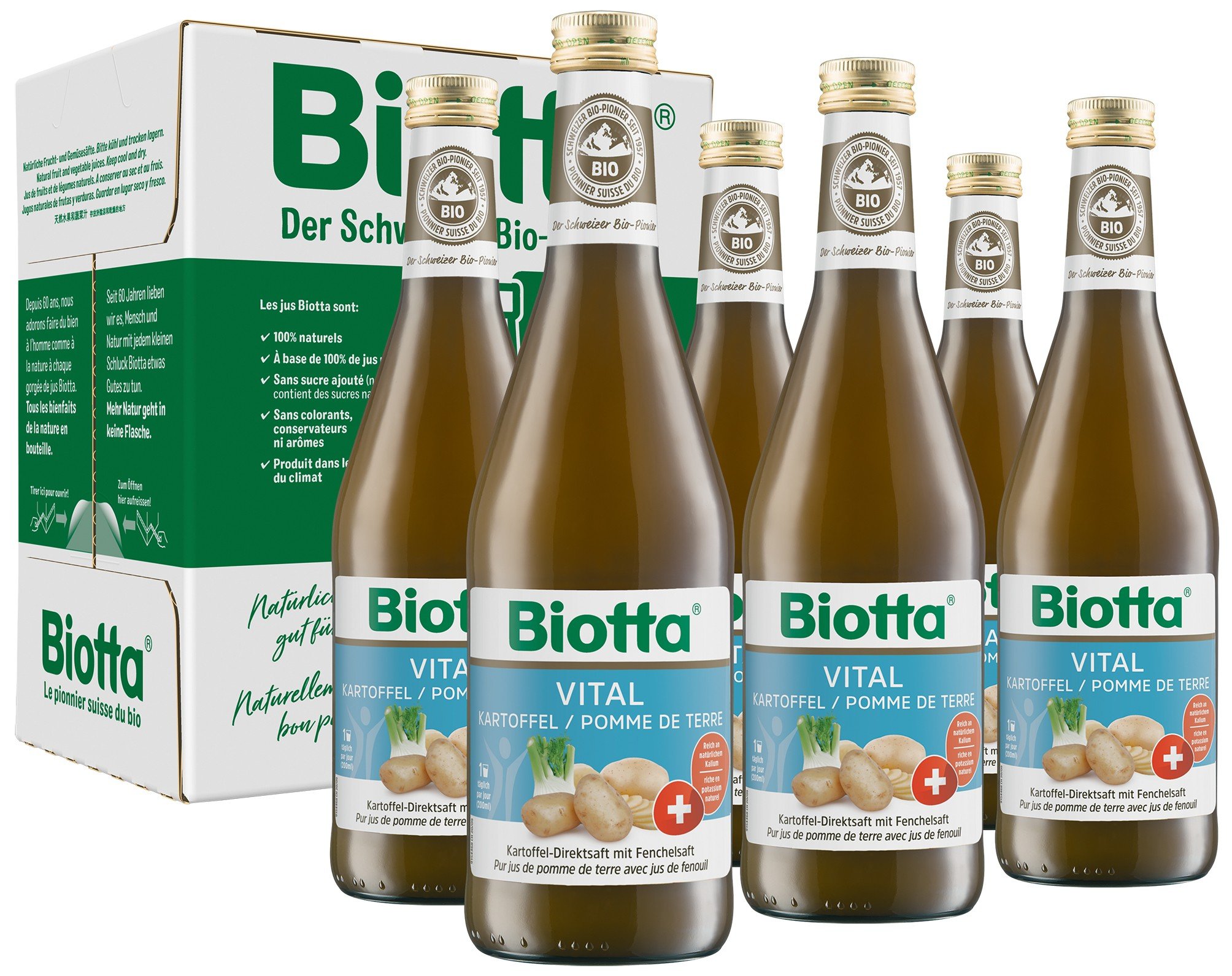 Image of Biotta Vital Bio Kartoffel (6x5dl)