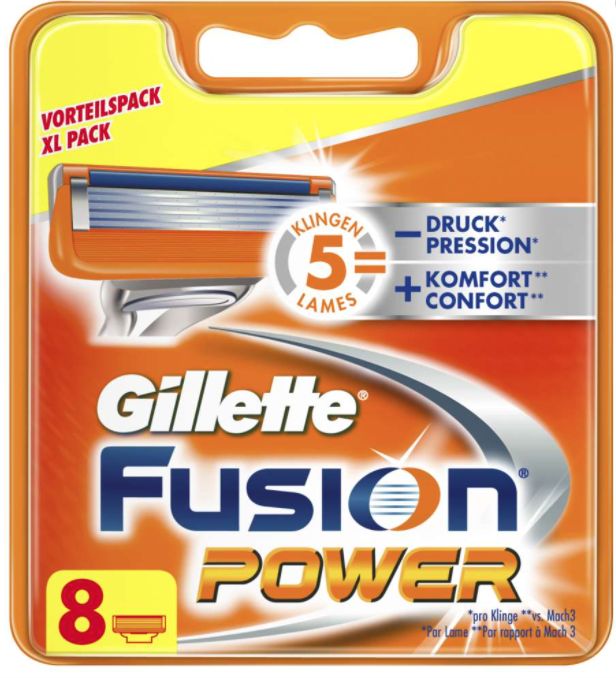 Image of Gillette Fusion5 Power Rasierklingen (8 Stk)