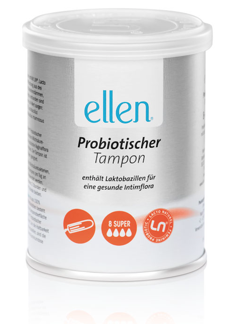 Image of Ellen Probiotischer Tampon Super (8 Stk)