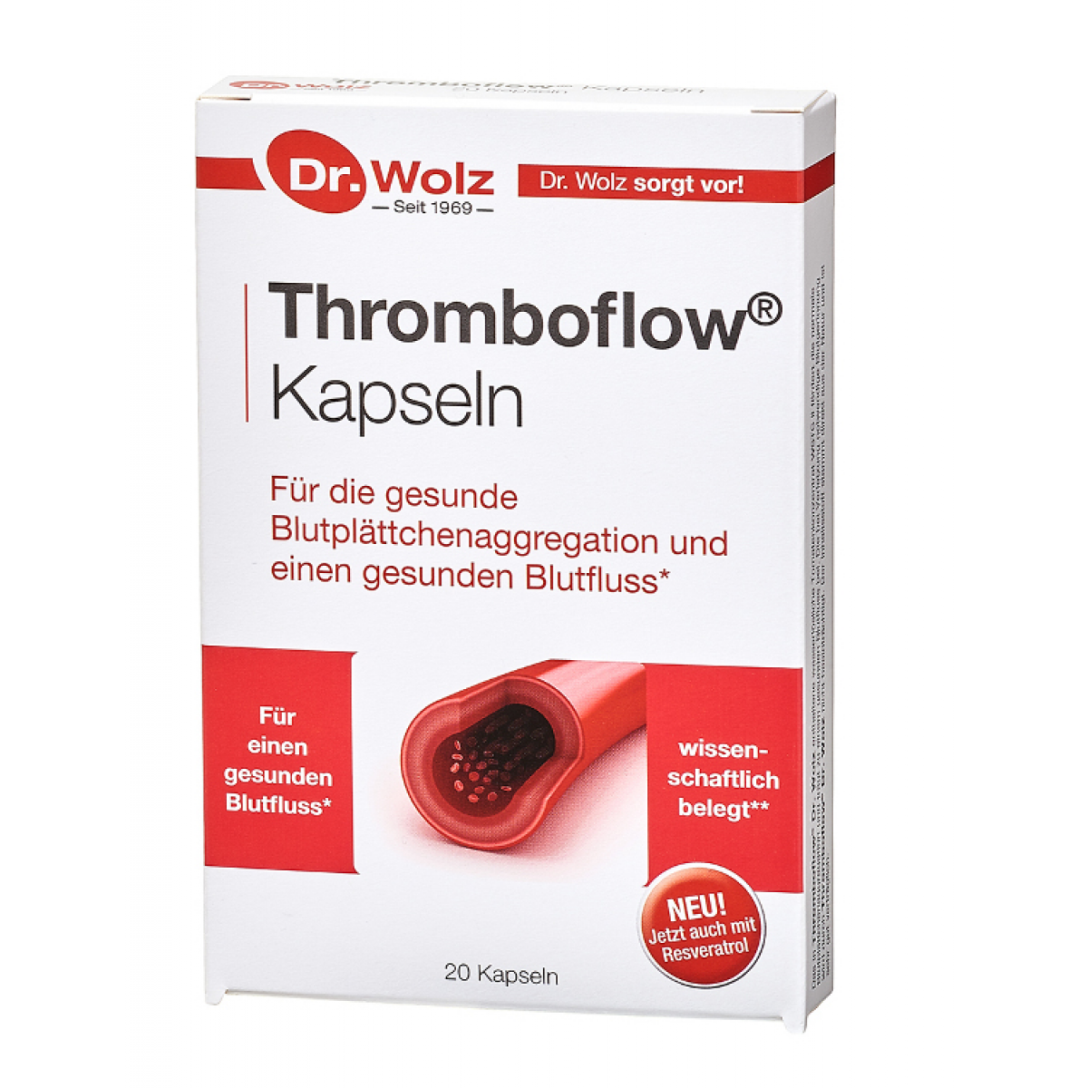 Image of Dr. Wolz Thromboflow Kapseln (20 Stk)