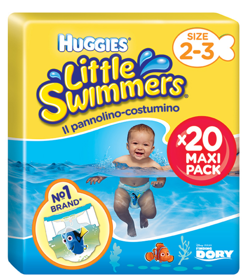 Image of Huggies Little Swimmers Windel Gr. 2-3 (12 Stk)