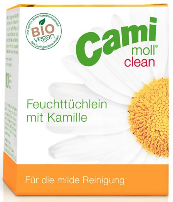 Image of Cami-moll clean Feuchttücher (10 Stk)