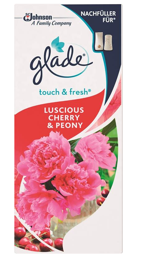 Image of Glade Touch & Fresh Minispray Nachfüller Luscious Cherry & Peony (10ml)