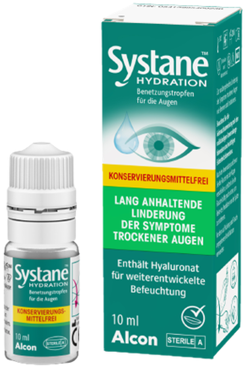 Image of Systane Hydration Benetzungstropfen konservierungsmittelfrei (10ml)