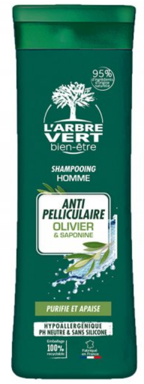 Image of L'ARBRE VERT Öko Anti-Schuppen Shampoo Mann (250ml)