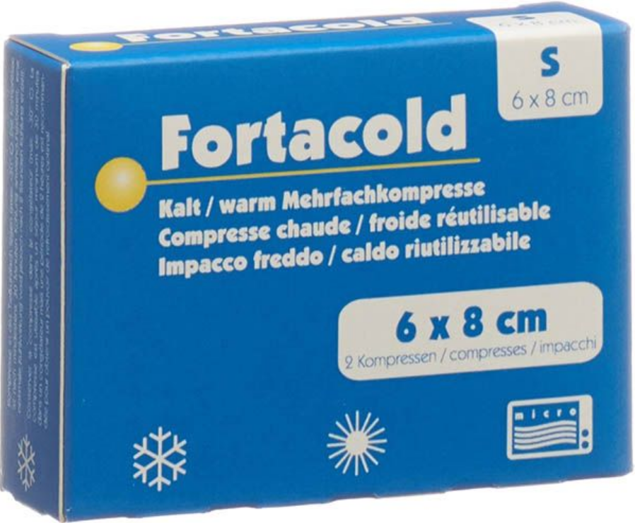 Image of Fortacold Kalt-Warm Mehrfachkompresse 6x8cm (2 Stk)