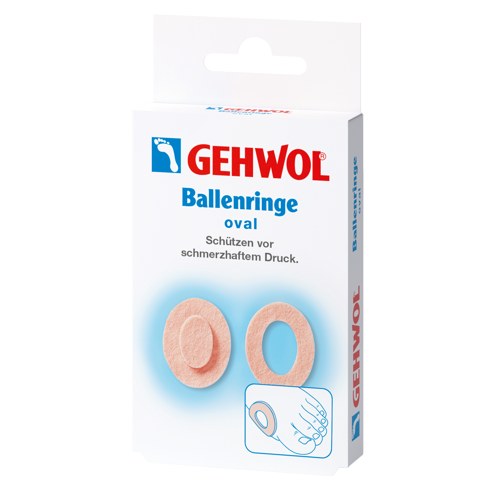 Image of GEHWOL Ballenringe oval (6 Stk)