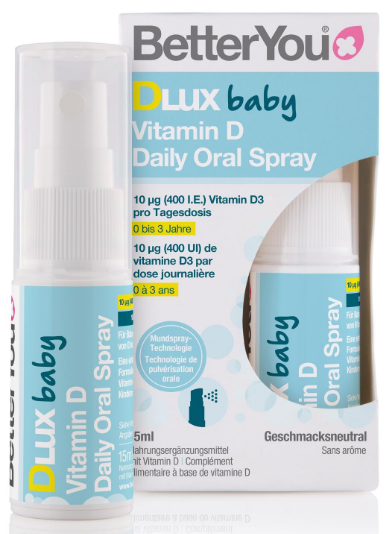Image of BetterYou DLux Vitamin D Baby Mundspray (15ml)