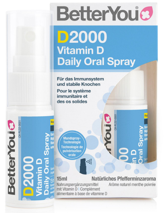 Image of BetterYou D2000 Vitamin D Oral Spray 2000 IE (15ml)