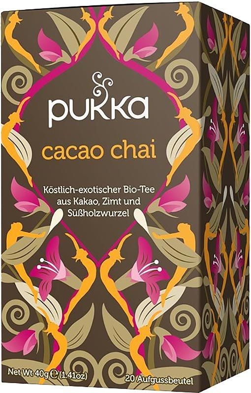 Image of Pukka Cacao Chai Tee Bio (20 Beutel)