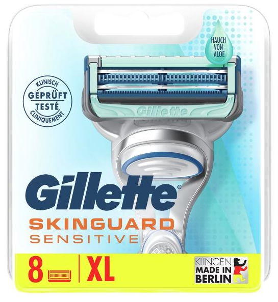 Image of Gillette SkinGuard Sensitive Klingen (8 Stk)