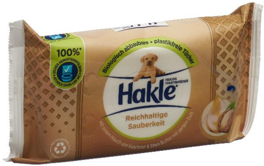 Image of Hakle Feucht Reichhaltig Sauberkeit Refill Shea Butter (38 Stk)