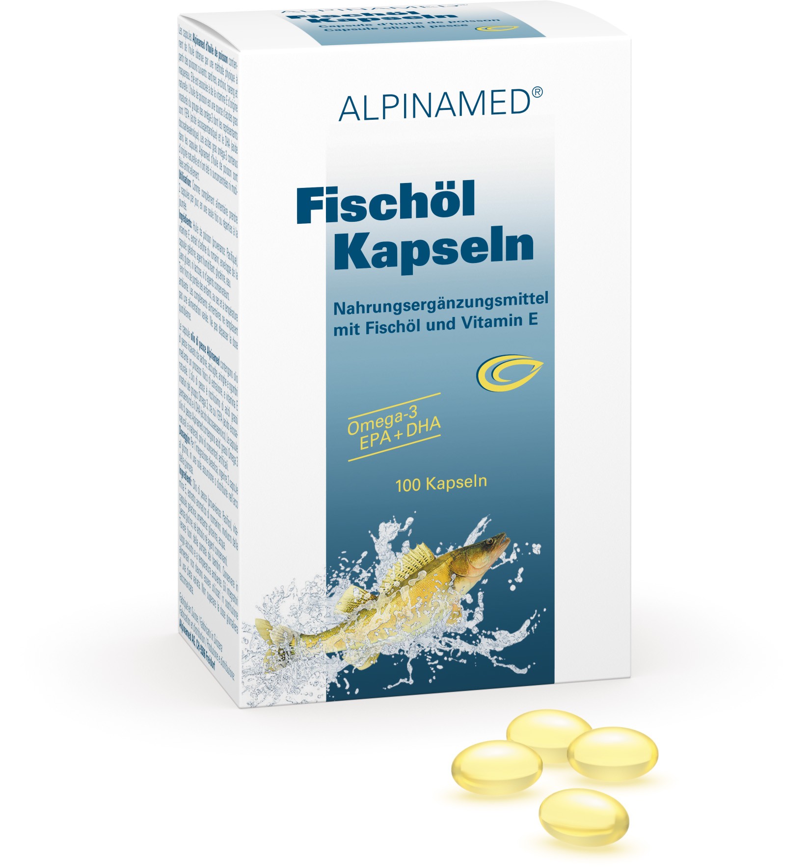 Image of Alpinamed Fischöl Kapseln (100 Stk)