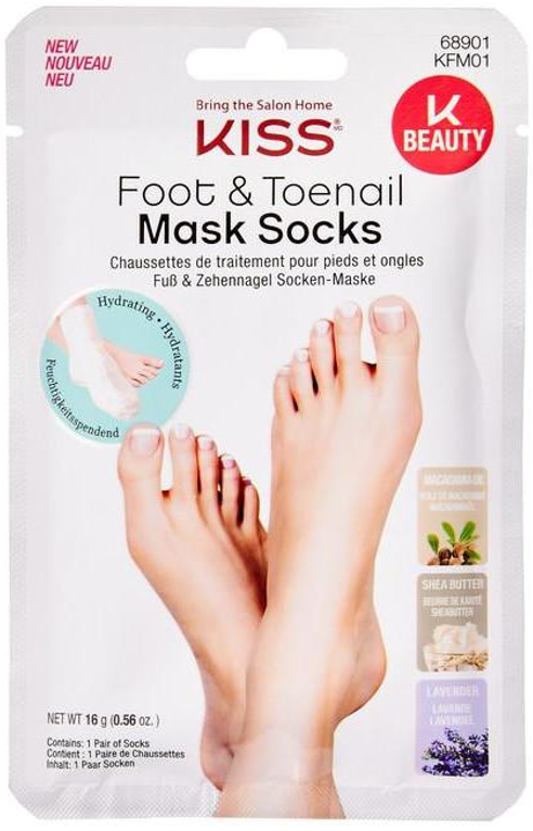 Image of Kiss Foot & Toenail Maks Socks (1 Paar)