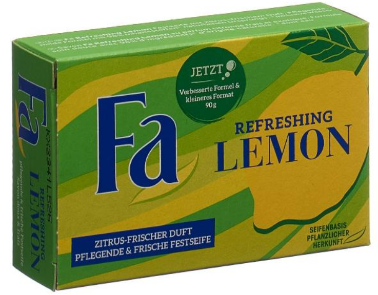 Image of Fa Festseife Refreshing Lemon (90g)