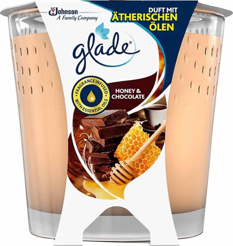 Image of Glade Duftkerze Honey & Chocolate (129g)