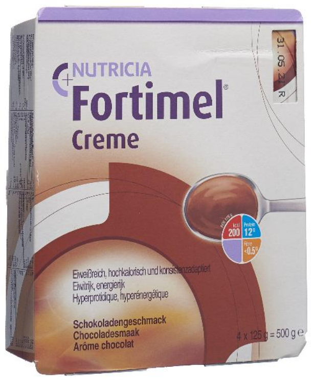Image of Fortimel Creme Schokolade (4x125ml)