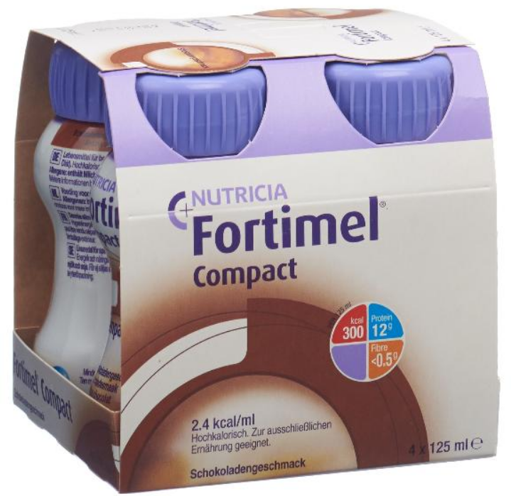 Image of Fortimel Compact Schokolade (4x125ml)