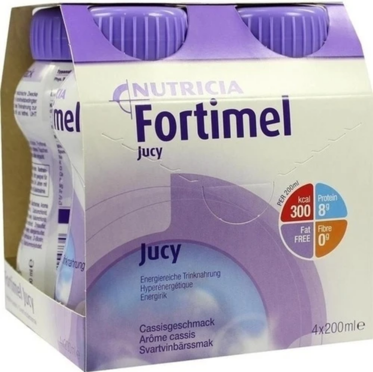 Image of Fortimel Jucy Cassis (4x200ml)