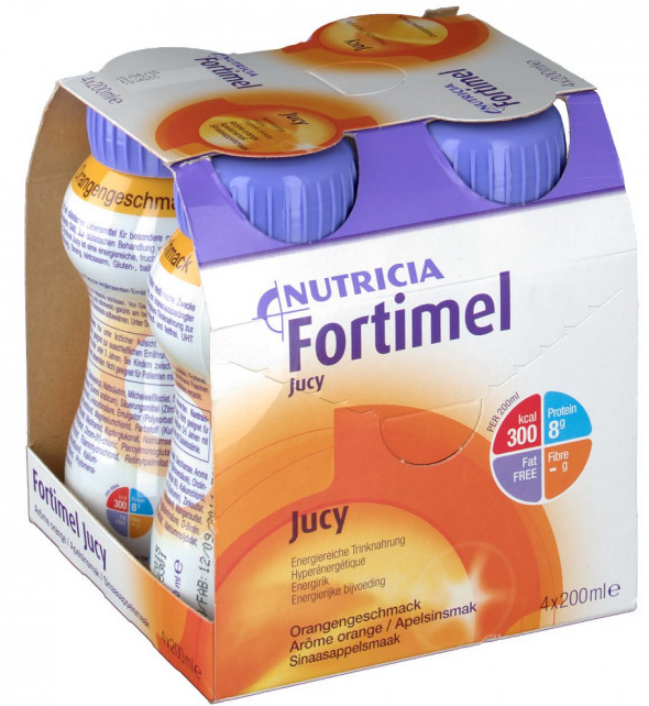 Image of Fortimel Jucy Orange (4x200ml)