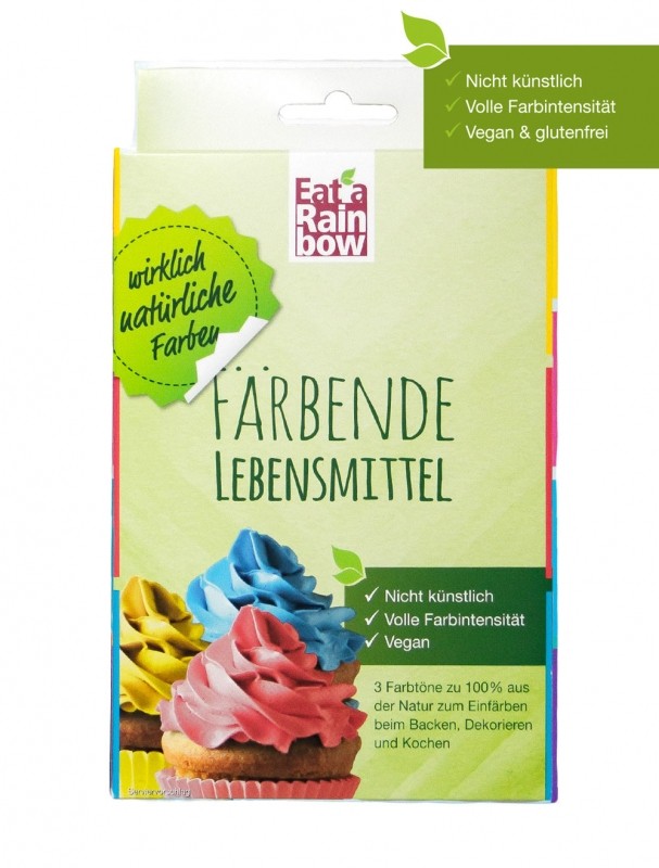 Image of Eat a Rainbow Farbmix blau/gelb/magenta (3x10g)