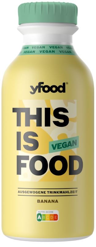 Image of YFood Trinkmahlzeit Vegan Banana (500ml)